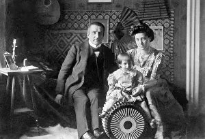 Wedekind: Frank Wedekind with his family