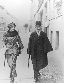 Wedekind: Frank Wedekind with his wife