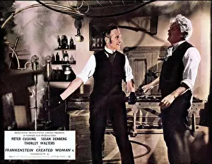 Cushing: Frankenstein Created Woman Peter Cushing