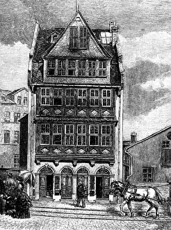 Judengasse: Frankfurt 1887