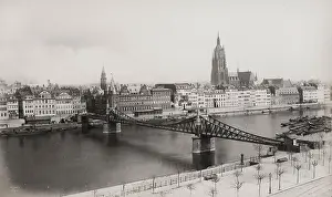 Franfurt: Frankfurt, Germany, River Main