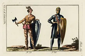 Dark Ages: Frankish chief and soldier, 8th century