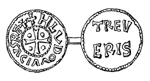Epigraphs: Frankish Empire, denarius