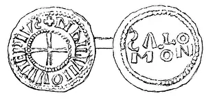 Epigraphs: Frankish Empire, denarius