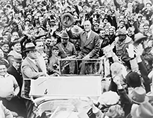 Incumbent: Franklin D. Roosevelt (1882-1945), campaigning ?