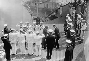Bslo: Franklin D. Roosevelt received on USS Illinois ?