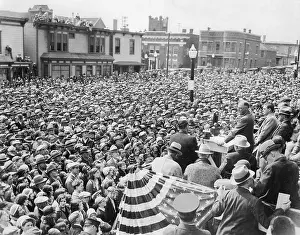 Butte: Franklin Delano Roosevelt at an election campaign event in B
