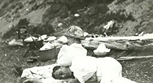 Closeness: Franklin and Eleanor Roosevelt relaxing at Campobello