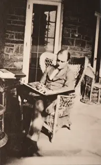 Paralyzed: Franklin Roosevelt in 1922, one year after polio