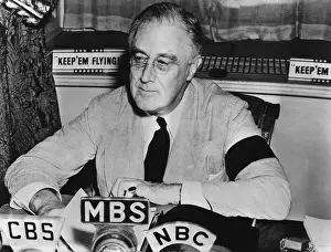 Asserted: Franklin Roosevelt in Fireside Chat about German
