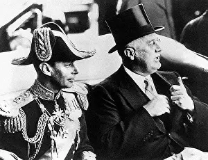 Amercian: Franklin Roosevelt - George VI