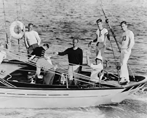 Amberjack: Franklin Roosevelt sailed from Marion, MA, to