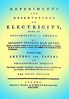 1774: Franklin's Experiments with Electricity, 1774