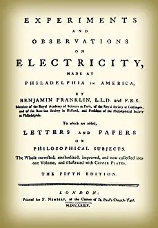 1770s: Franklin's Experiments with Electricity, 1774