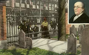 Franklins: Franklin's Tomb. Philadelphia