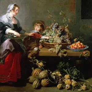 Nursemaid: Frans Rubens with his Nursemaid