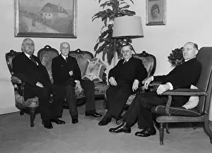 Frantisek: Frantisek Soukup, Tomas Masaryk, Jan Malypetr and Milan Hodz