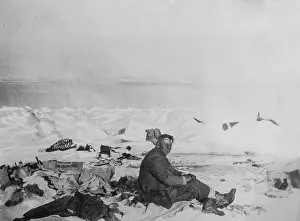 Umberto: Franz Behounek on the ice floe, 1928