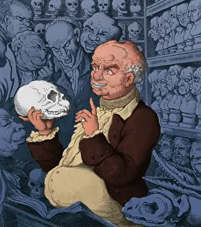 1758: Franz Josef Gall, German Phrenologist