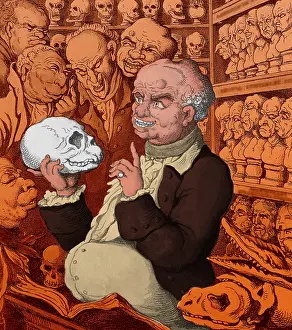 1758: Franz Josef Gall, German Phrenologist