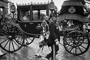 Eucharistic: Franz Joseph I. participates at a procession on the