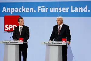 Steinmeier: Franz Muntefering & Frank-Walter Steinmeier