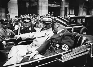 Roehm: Franz Ritter von Epp with Ernst Roehm, 1934