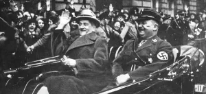 Landtag: Franz Ritter von Epp with Ernst Rohm, 1933