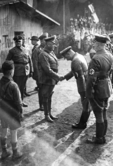 Frontkaempferbund: Franz Seldte at celebrations marking the reintegration of