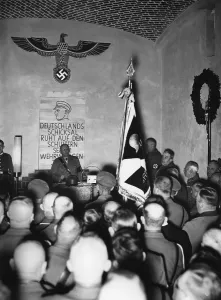 Dnvp: Franz Seldte inaugurates the Morozowicz Memorial