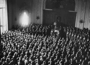 Nsdfb: Franz Seldte in the Ministry of Labor, 1933