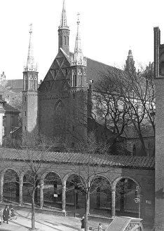 Klosterstraße: The Franziskaner-Klosterkirche in Berlin, 1927