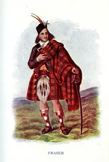 Clans: Fraser, Traditional Scottish Clan Costume