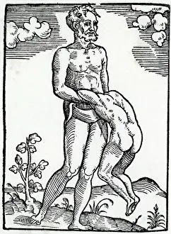 Oddities: FREAK BIRTH/TWIN/1560