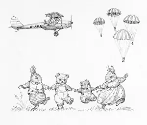 Parachutes: Freddie in Flight