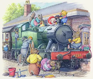 Teddies: Freddie on the Track