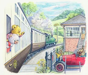 Teddies: Freddie on the Track