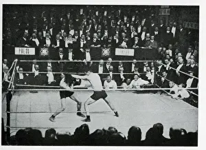 Mcfarland: Freddie Welsh and Packy McFarland in boxing match