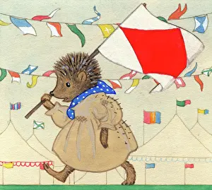 Marquees: Freddy has a flag