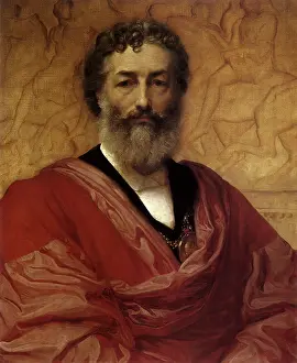 Parthenon: Frederic Leighton self-portrait