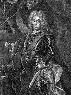 Bernigeroth: Frederick Augustus I the Strong, 12.5.1670 -