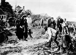 Frisch: Frederick the Great inspects the potato harvest