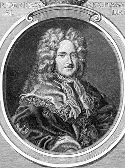 Margrave: Frederick I, 11.7.1657 - 25.2.1713, King in Prussia