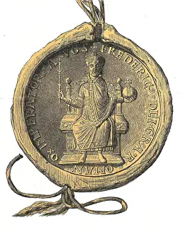 Bulla: Frederick I Barbarossa, circa 1122 - 10.6.1190