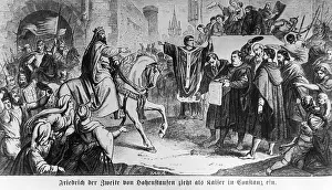 Enters: Frederick II enters in Constance as an emperor, 1212