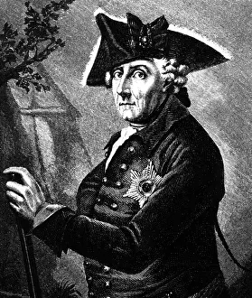 Chodowiecki: Frederick II the Great, 24.1.1712 - 17.6.1786
