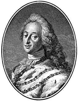 Pilo: Frederick V, 31.3.1723 - 14.1.1766, King of Denmark