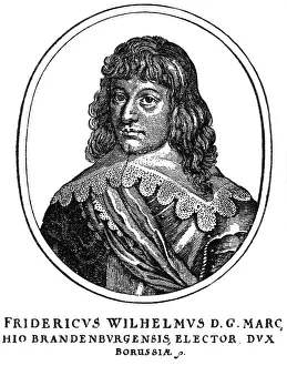 Margrave: Frederick William, 6.2.1620 - 9.7.1688, the Great