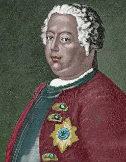 Elector: Frederick William I (1688-1740). King in Prussia and Elector