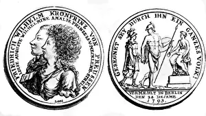 Strelitz: Frederick William III, 3.8.1770 - 7.6.1840, King
